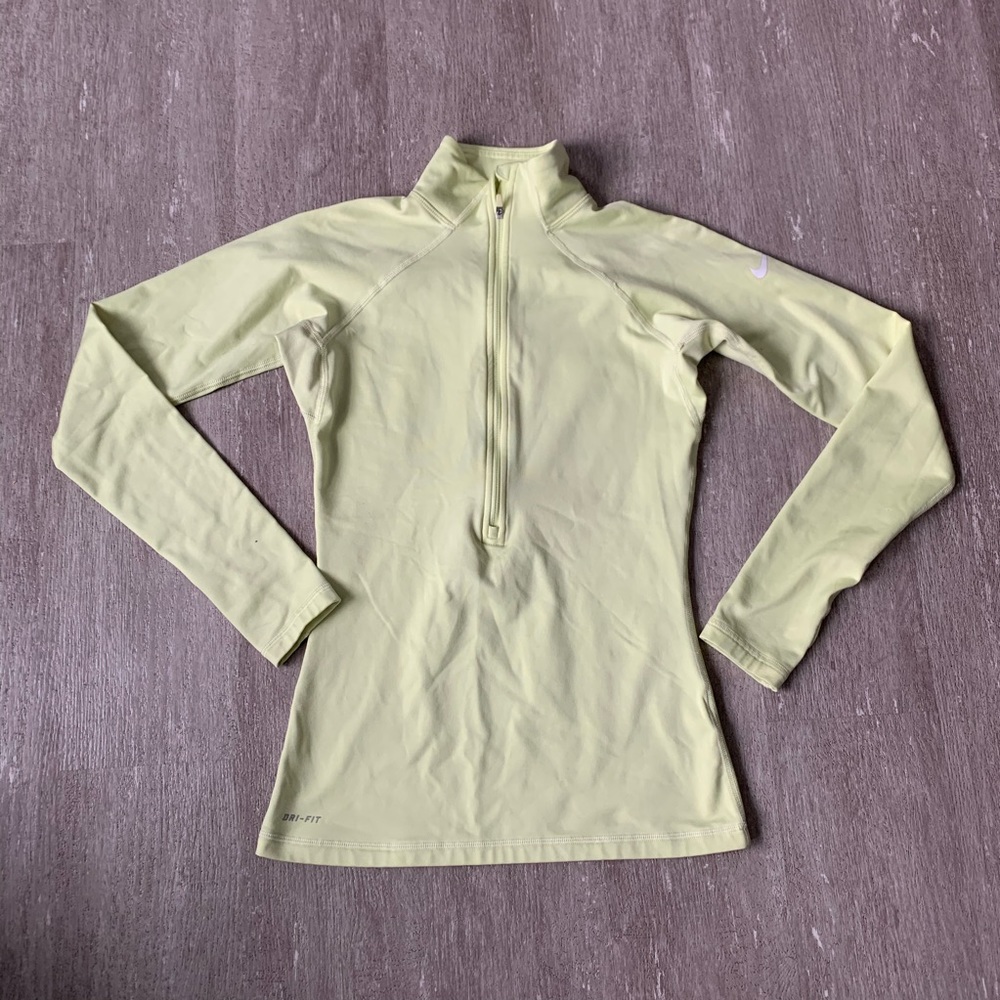 Nike Pro Yellow Pullover size Small